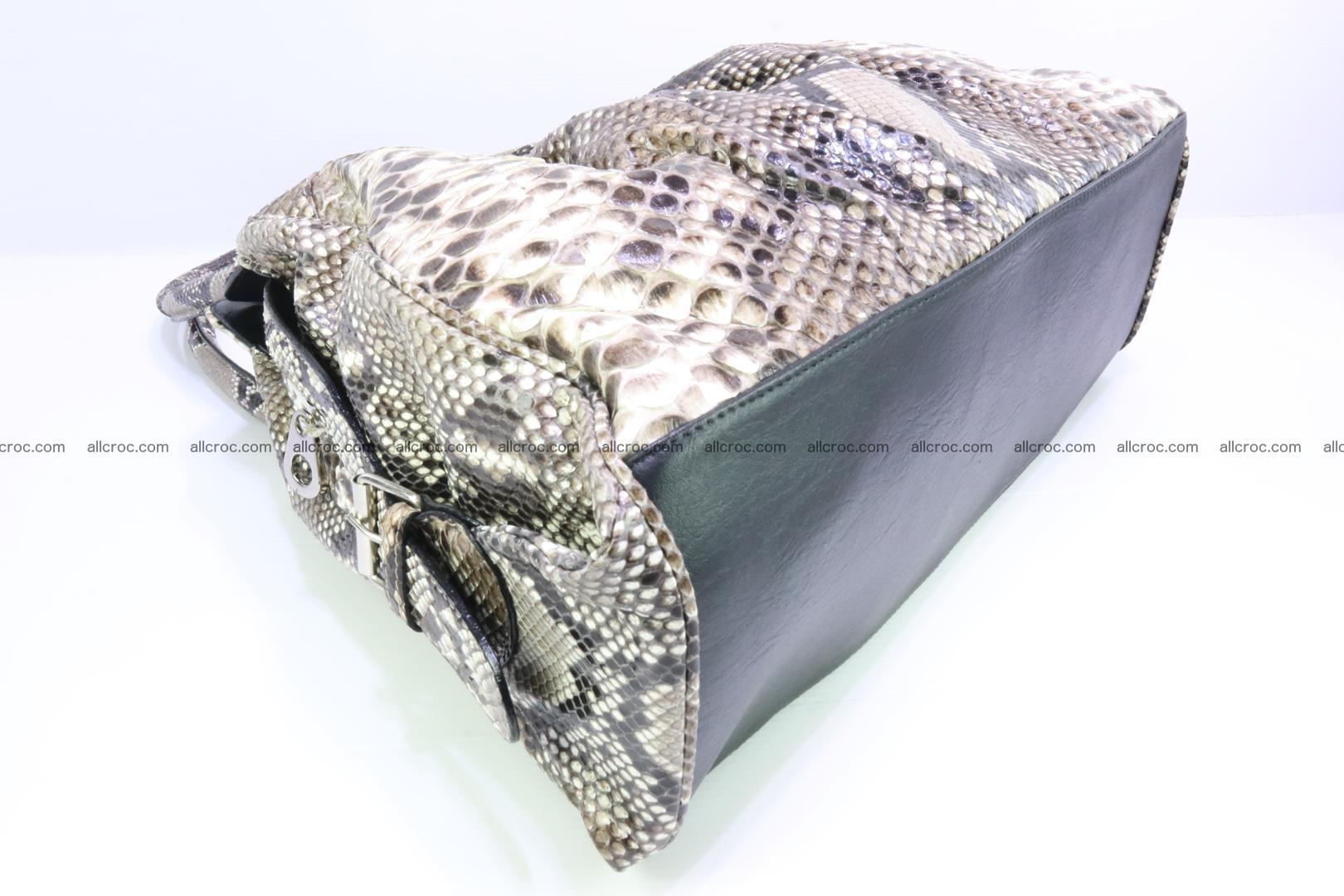 Handbag for women from genuine python skin 215 Foto 10
