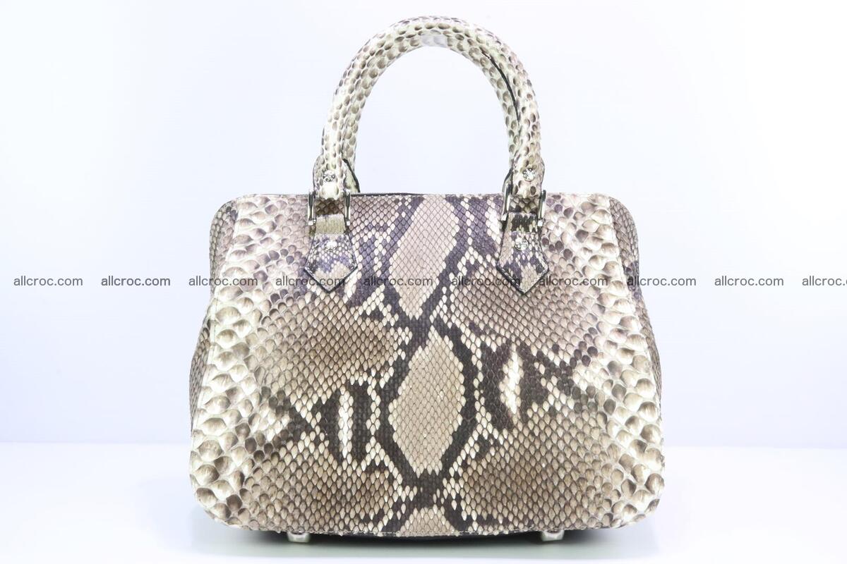 Handbag for women from genuine python skin 216 Foto 0