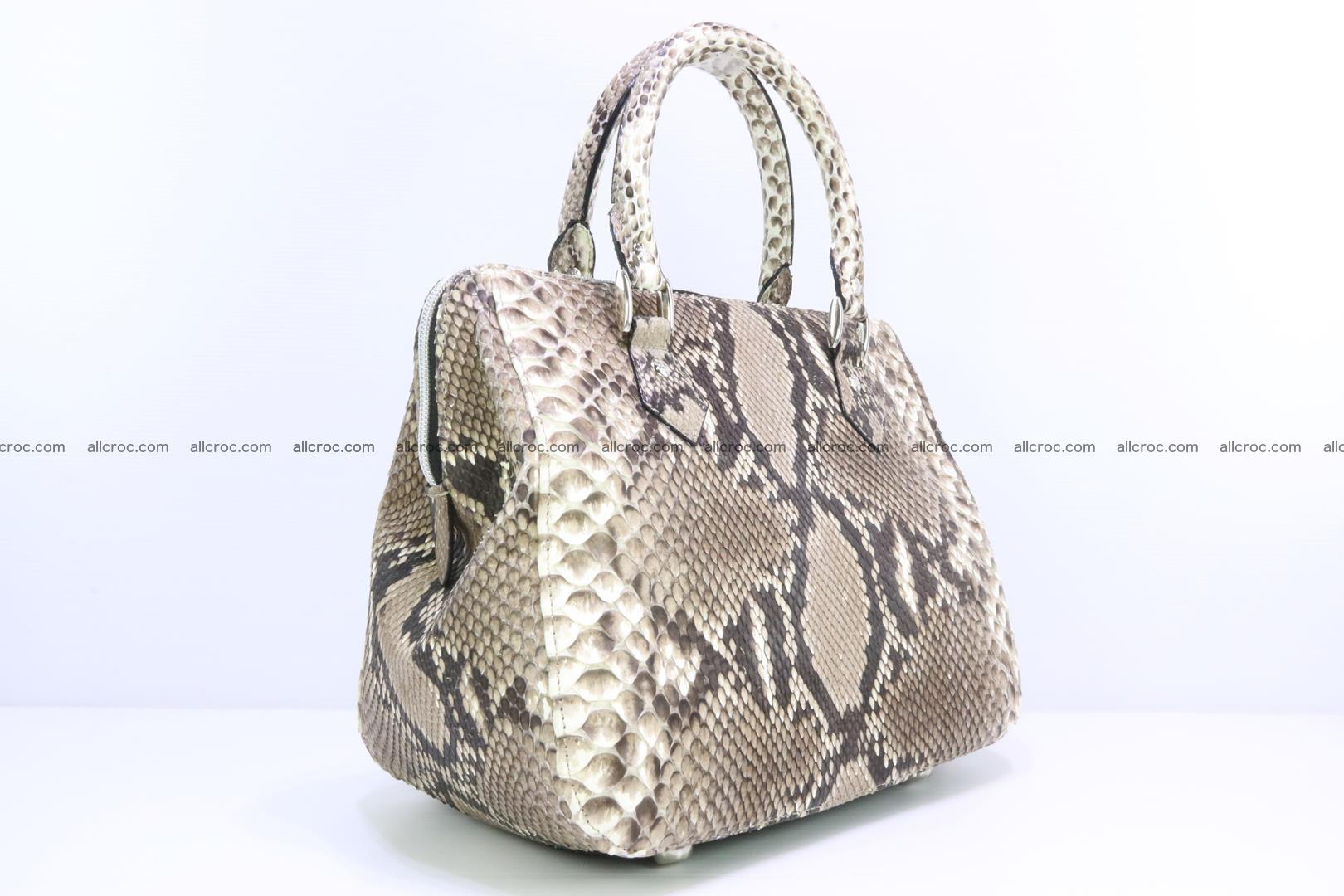 Handbag for women from genuine python skin 216 Foto 1