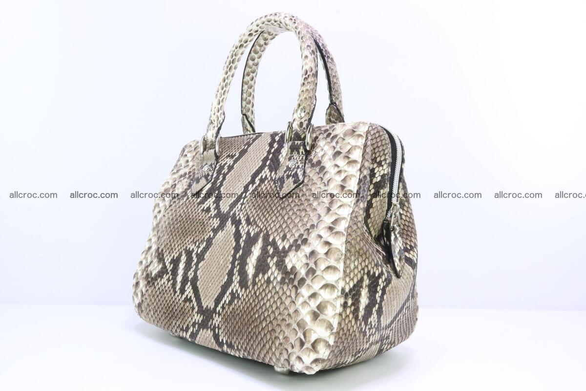 Handbag for women from genuine python skin 216 Foto 2
