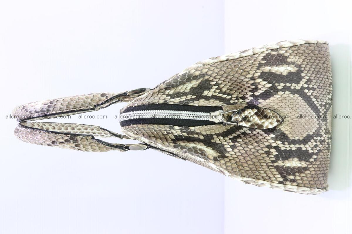 Handbag for women from genuine python skin 216 Foto 3