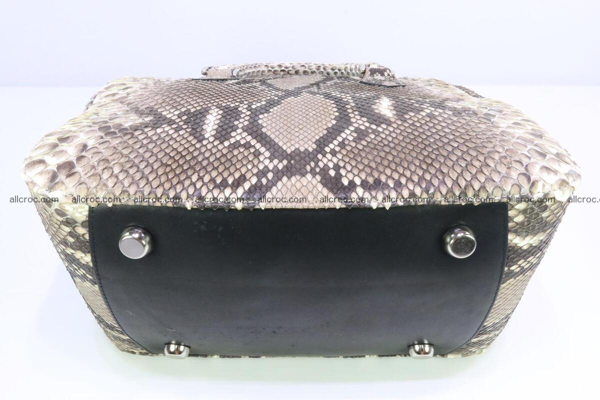 Handbag for women from genuine python skin 216 Foto 5