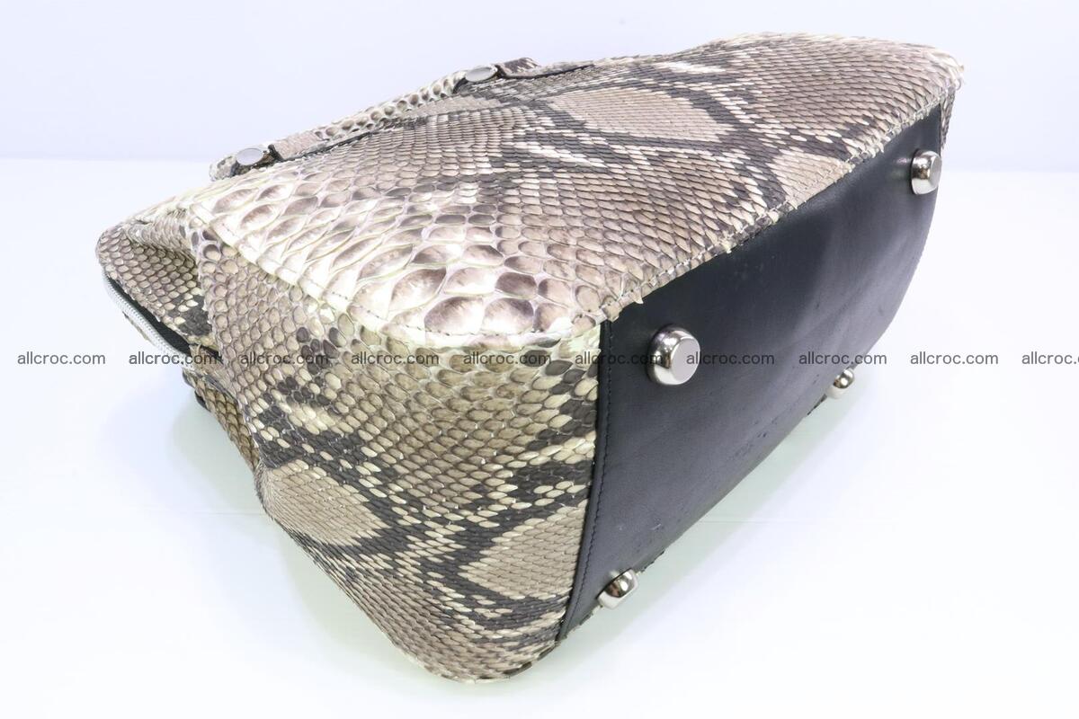 Handbag for women from genuine python skin 216 Foto 6