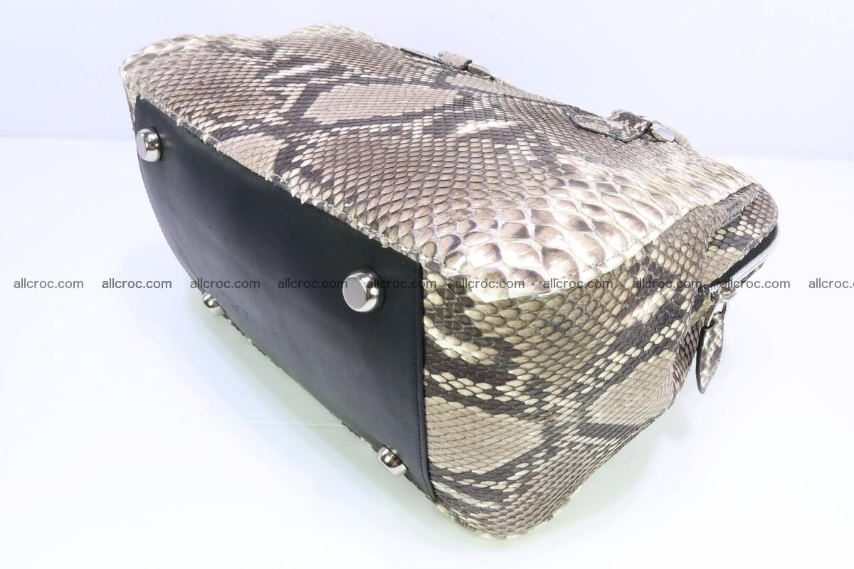 Handbag for women from genuine python skin 216 Foto 7