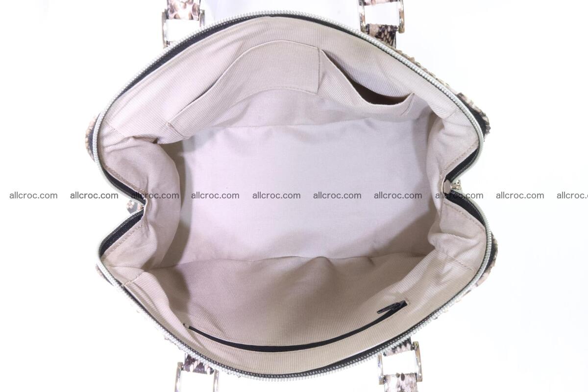 Handbag for women from genuine python skin 216 Foto 9