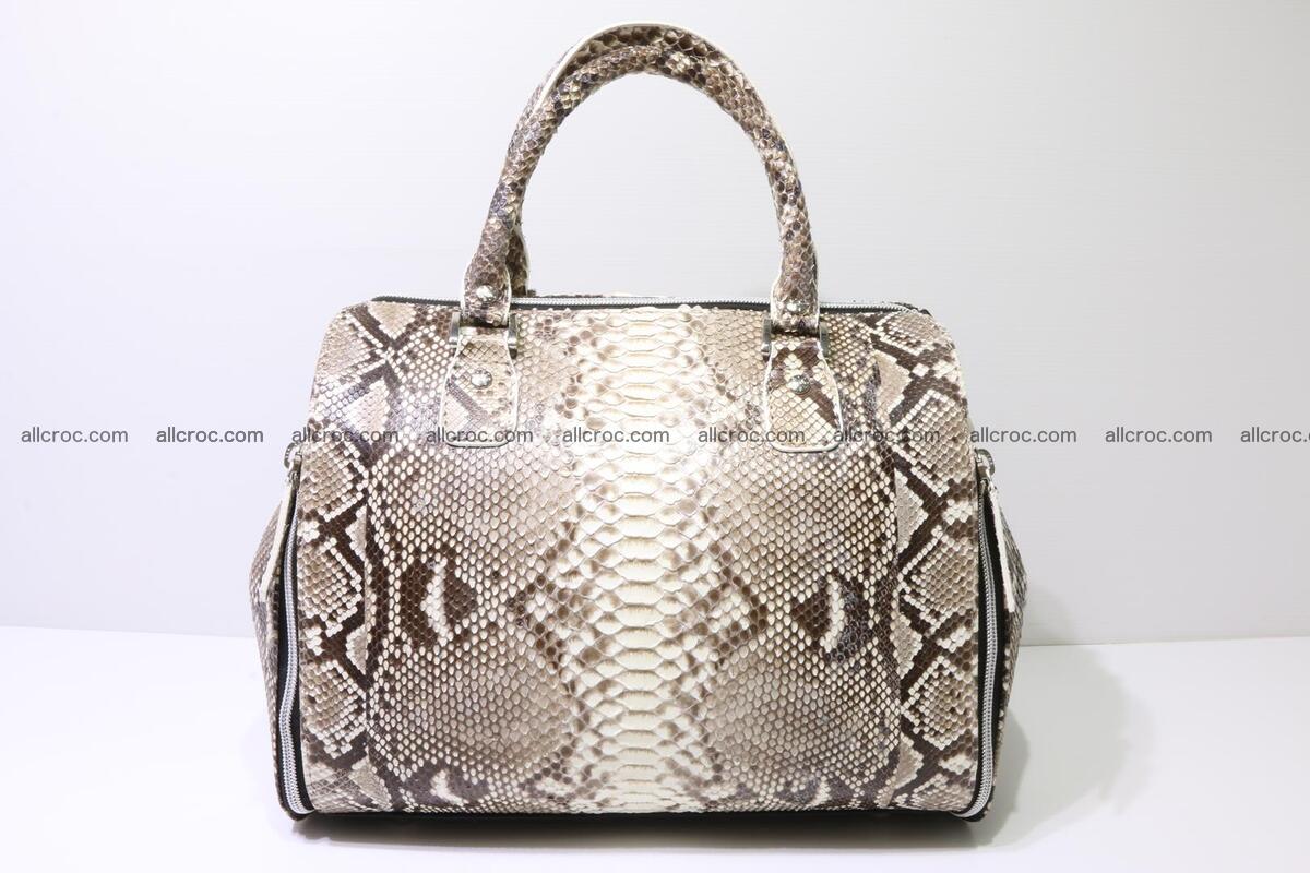 Handbag for women from genuine python skin 214 Foto 0