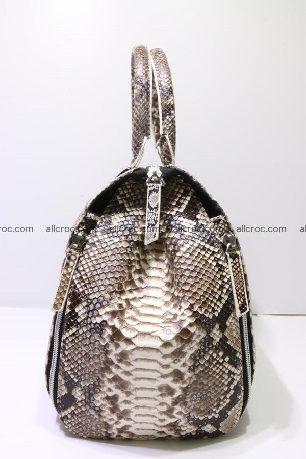 Handbag for women from genuine python skin 214 Foto 3