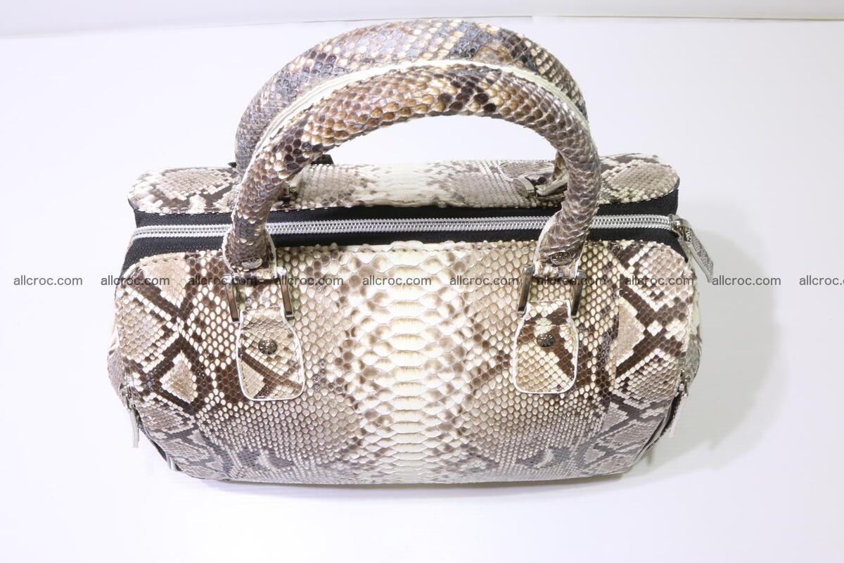 Handbag for women from genuine python skin 214 Foto 7