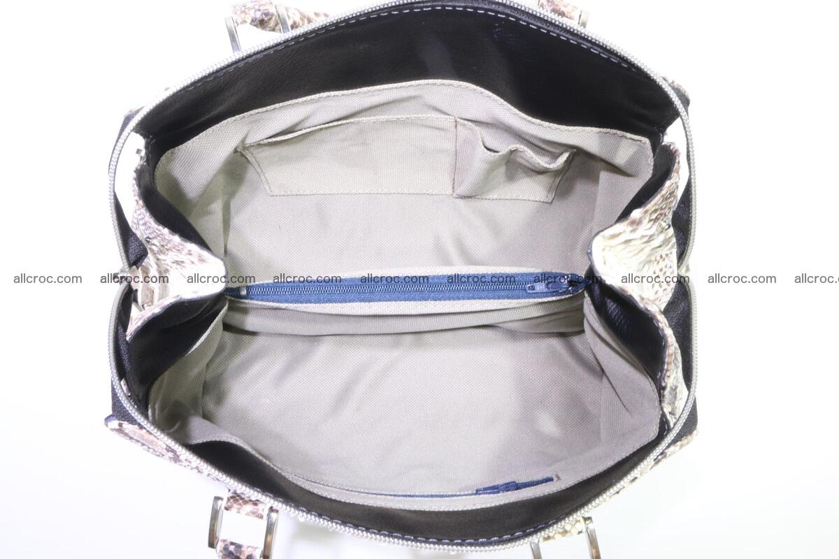 Handbag for women from genuine python skin 214 Foto 8
