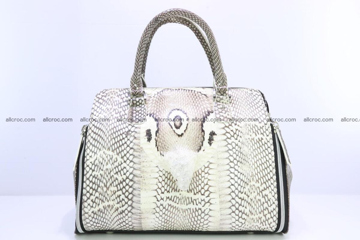 Handbag from cobra skin for lady 188 Foto 0