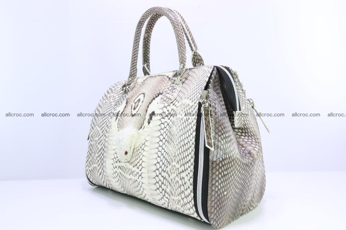 Handbag from cobra skin for lady 188 Foto 2
