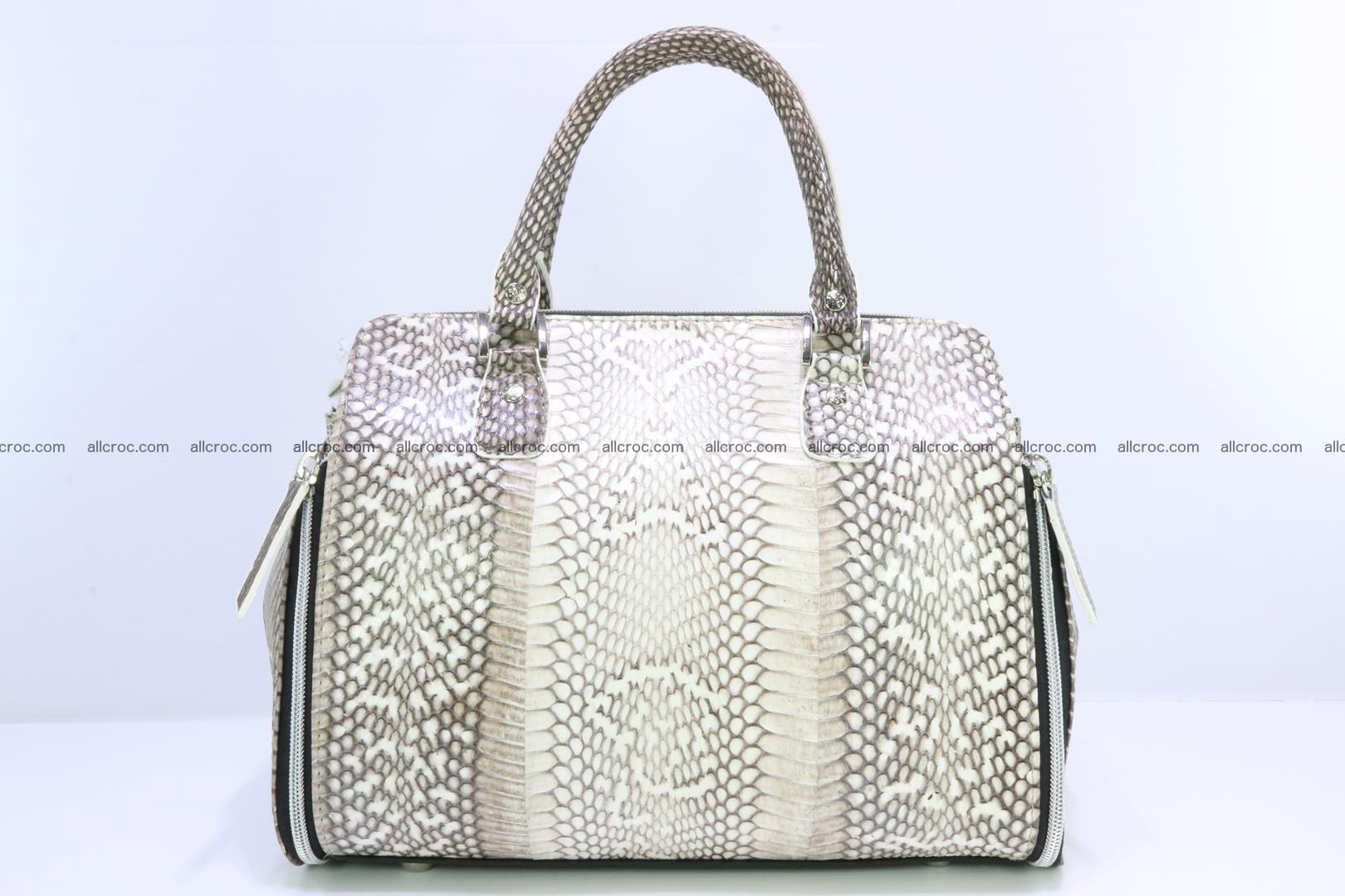 Handbag from cobra skin for lady 188 Foto 3