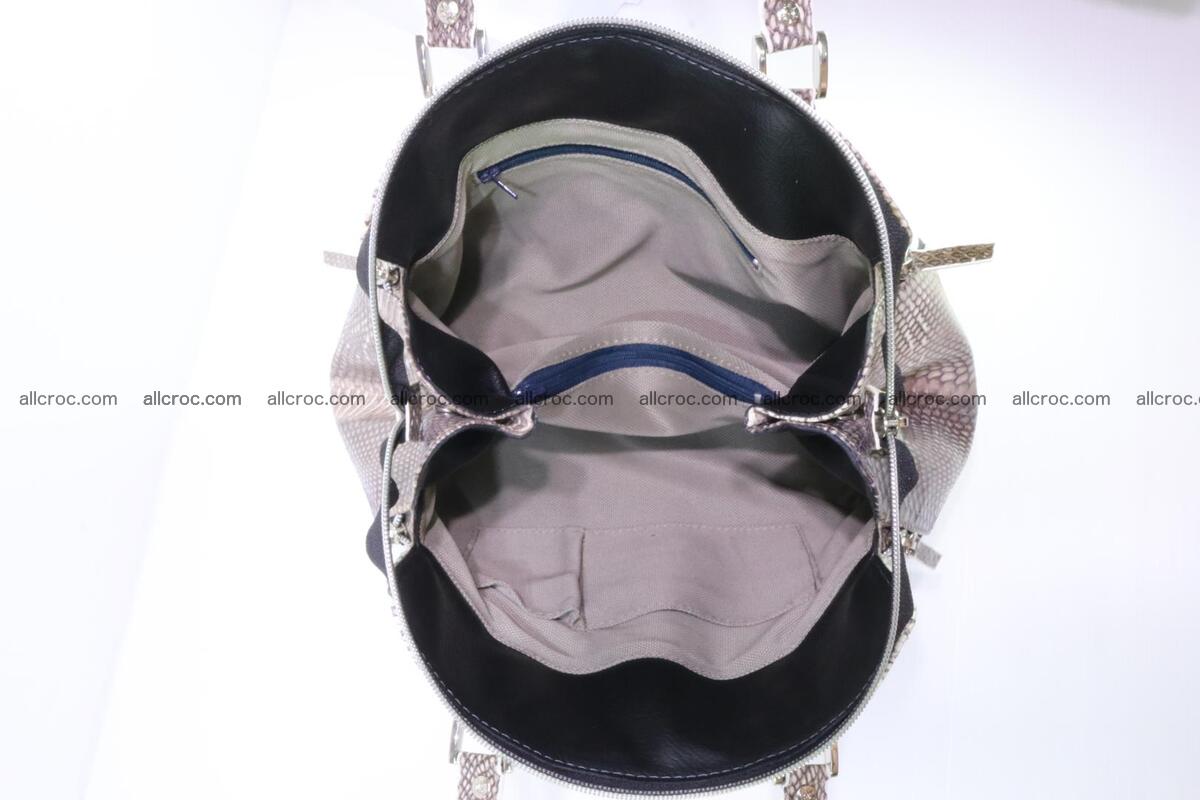 Handbag from cobra skin for lady 188 Foto 11