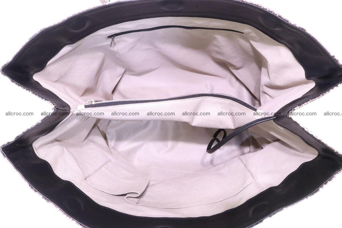 Handbag from cobra skin for lady 183 Foto 15