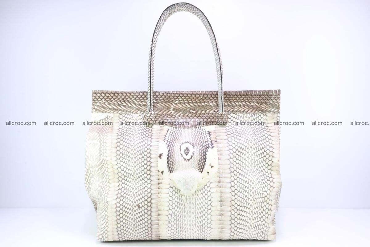 Handbag from cobra skin for lady 182 Foto 0