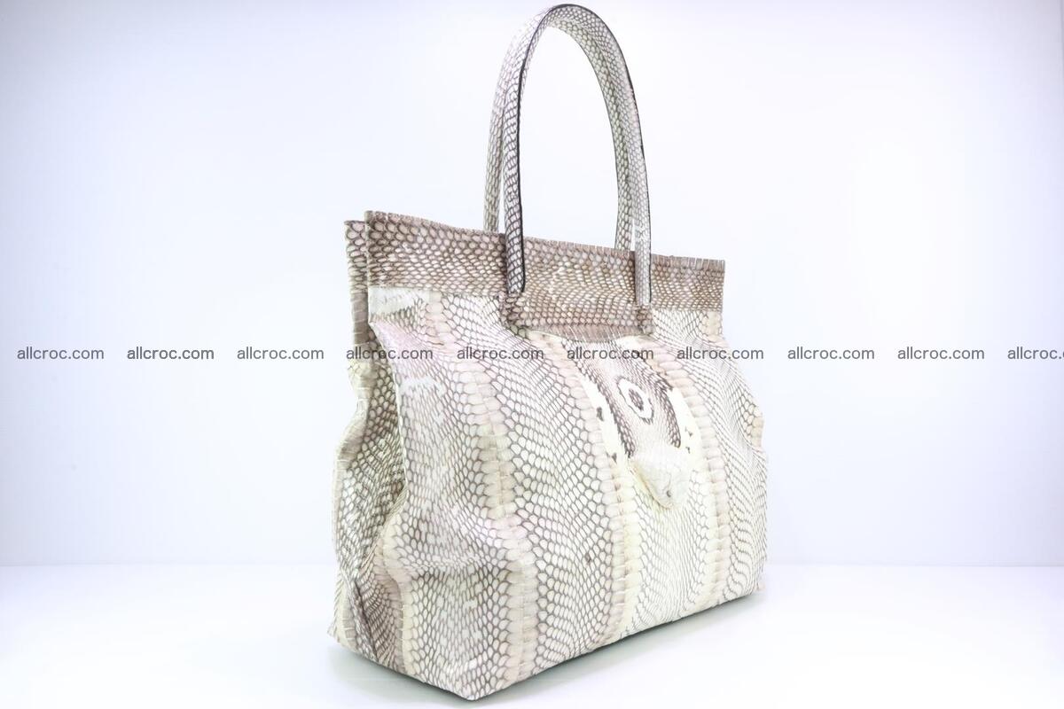 Handbag from cobra skin for lady 182 Foto 1