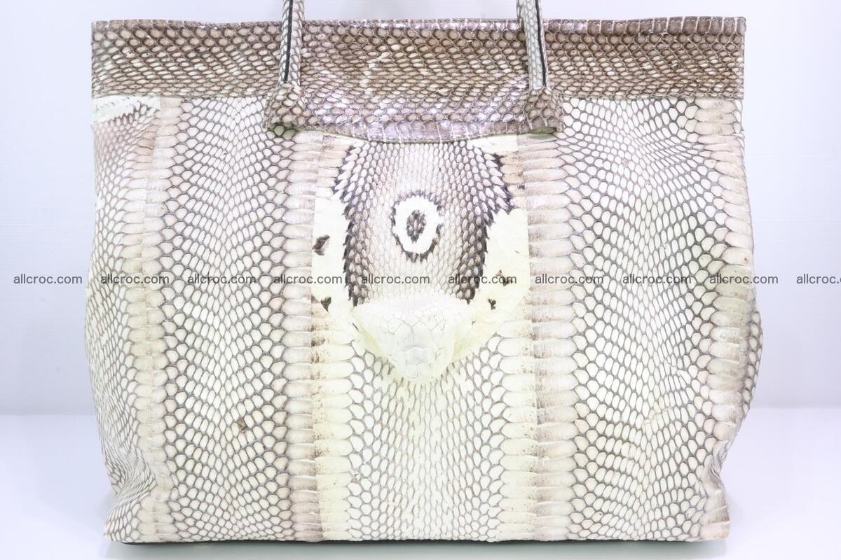 Handbag from cobra skin for lady 182 Foto 4