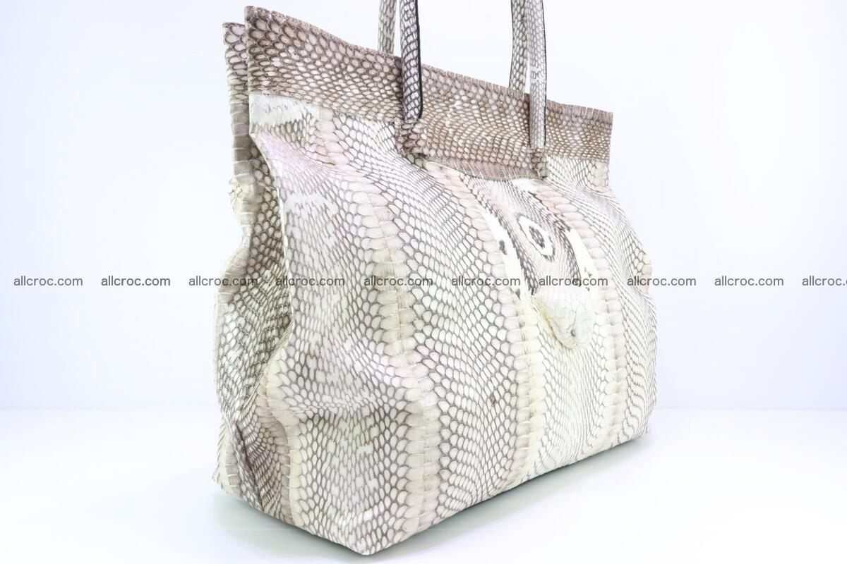 Handbag from cobra skin for lady 182 Foto 5