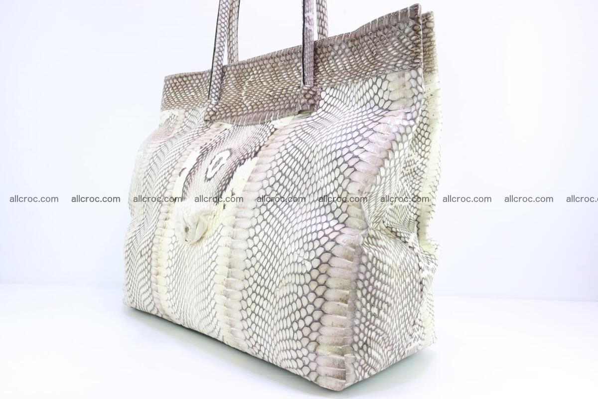 Handbag from cobra skin for lady 182 Foto 6