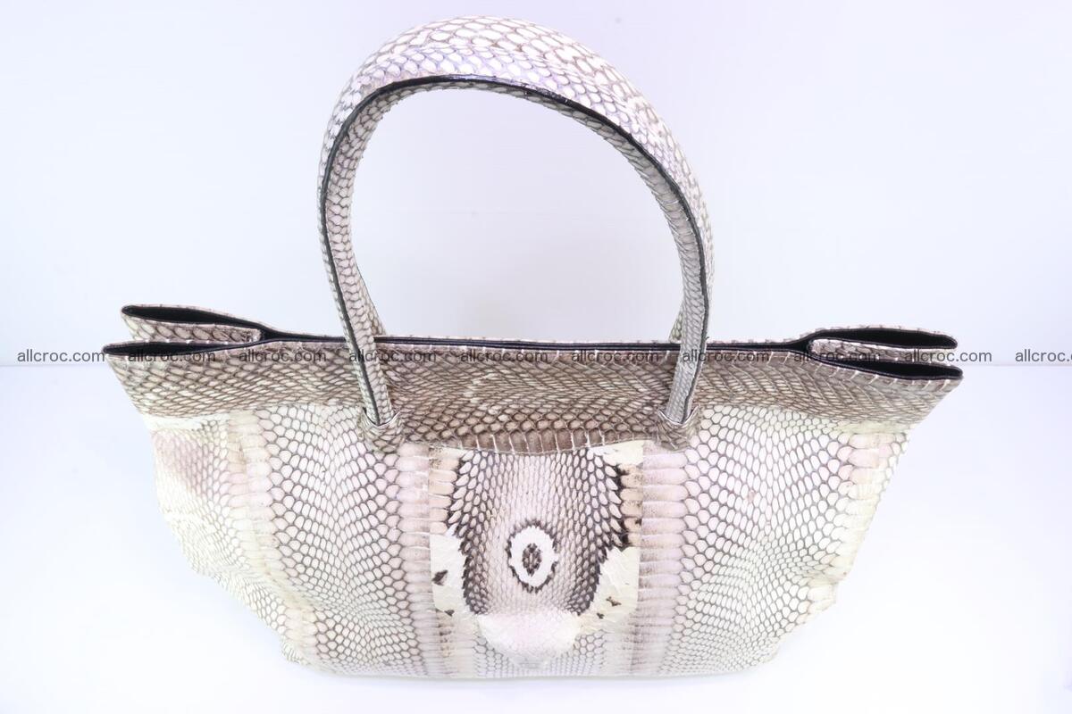 Handbag from cobra skin for lady 182 Foto 9