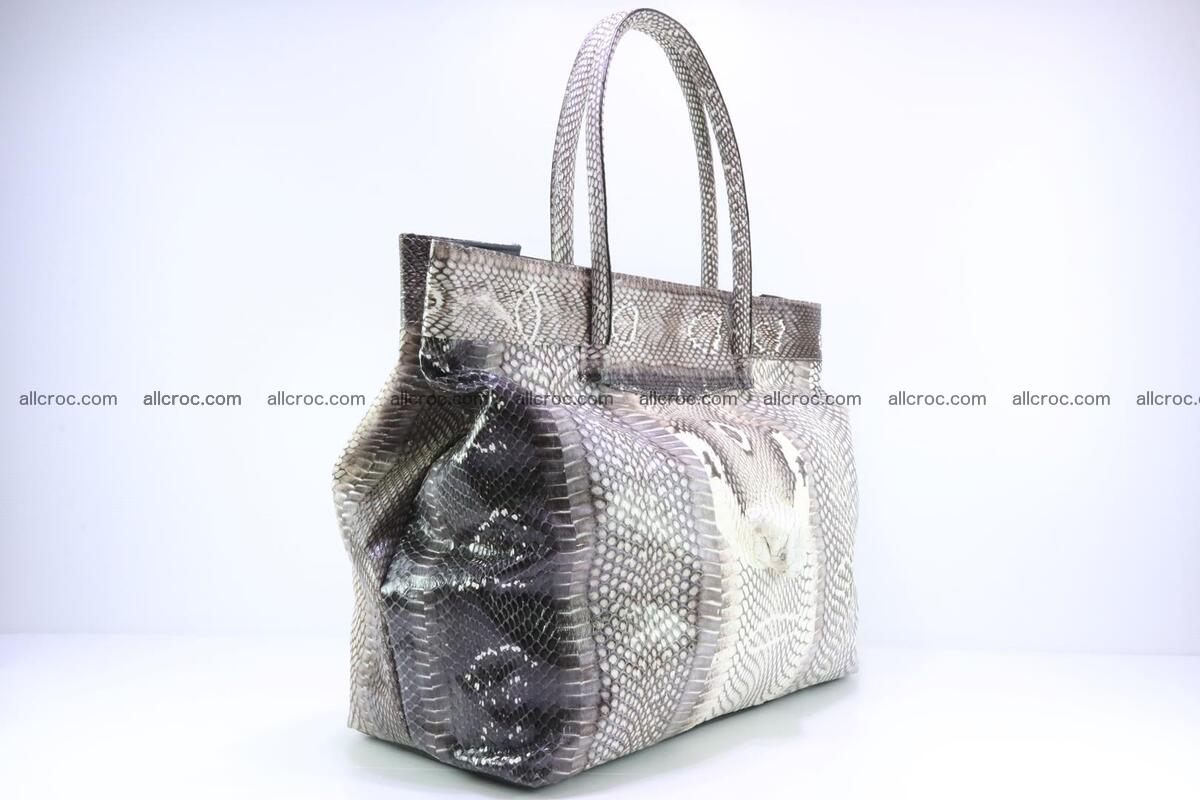 Handbag from cobra skin for lady 183 Foto 1