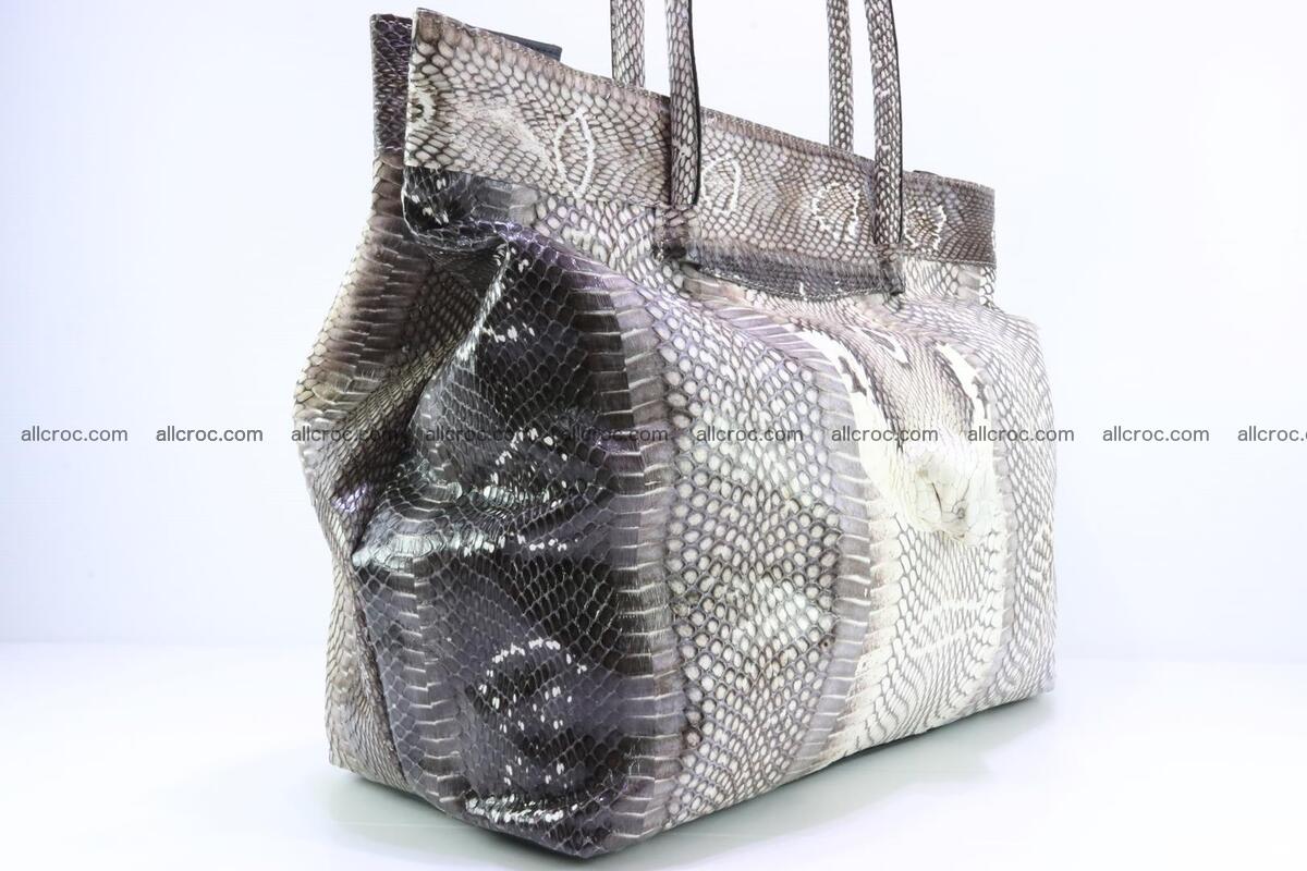 Handbag from cobra skin for lady 183 Foto 3