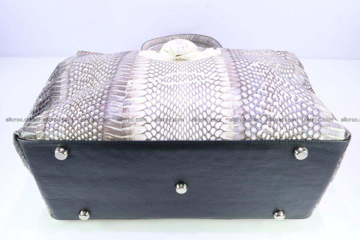 Handbag from cobra skin for lady 183 Foto 5