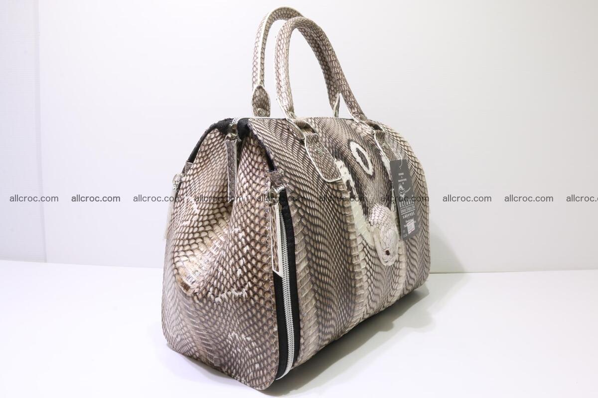 Handbag from cobra skin for lady 416 Foto 1