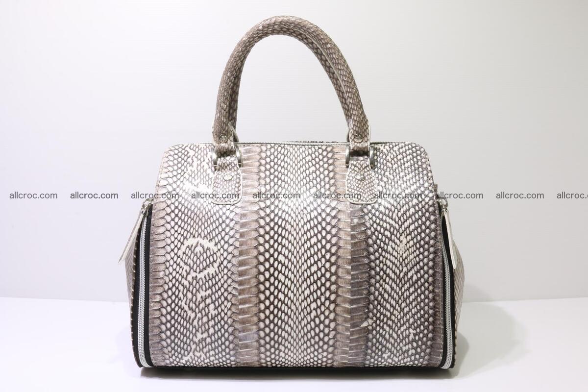Handbag from cobra skin for lady 416 Foto 4