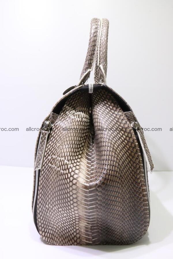Handbag from cobra skin for lady 416 Foto 5