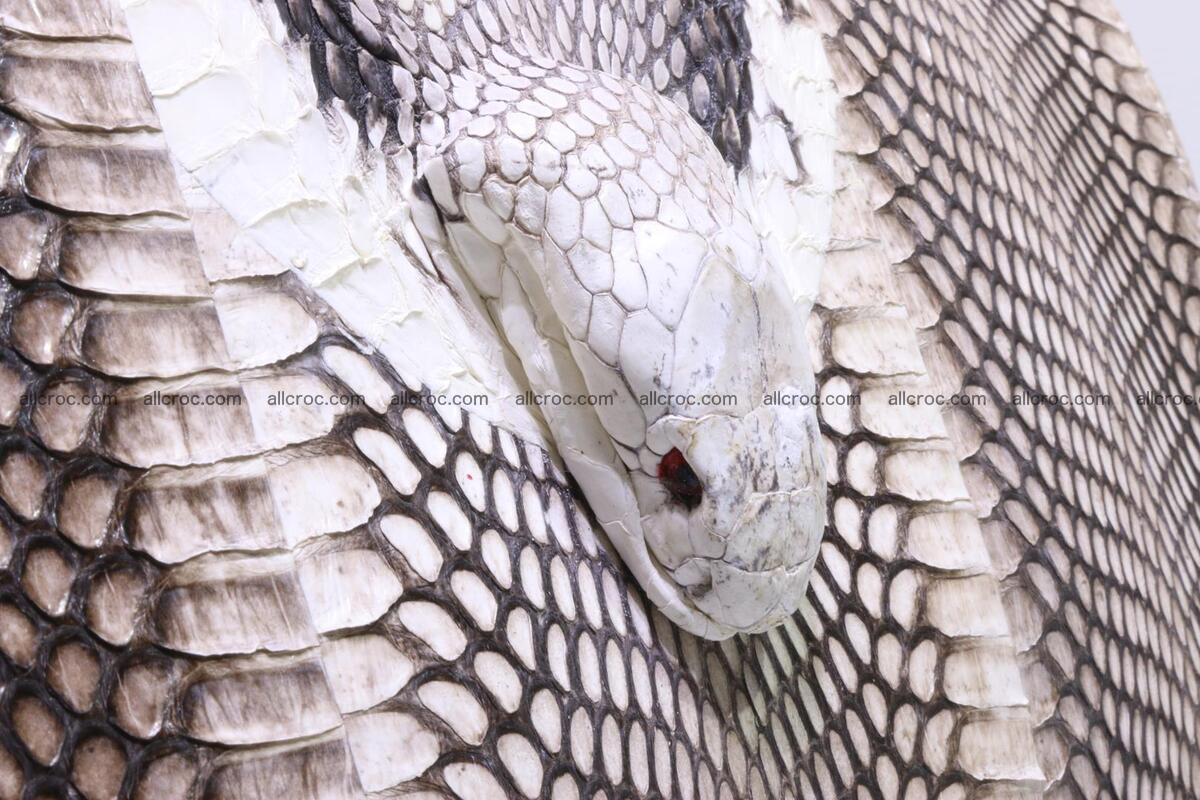 Handbag from cobra skin for lady 416 Foto 7