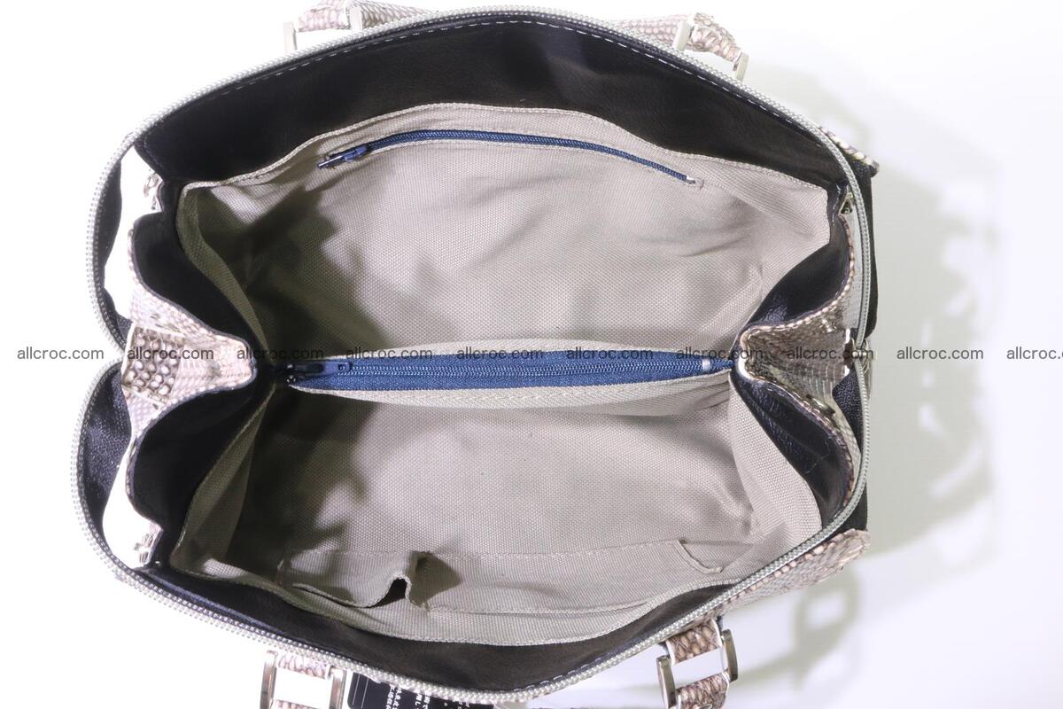 Handbag from cobra skin for lady 416 Foto 12