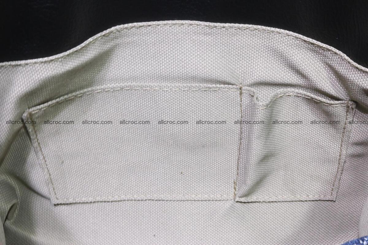 Handbag from cobra skin for lady 416 Foto 14