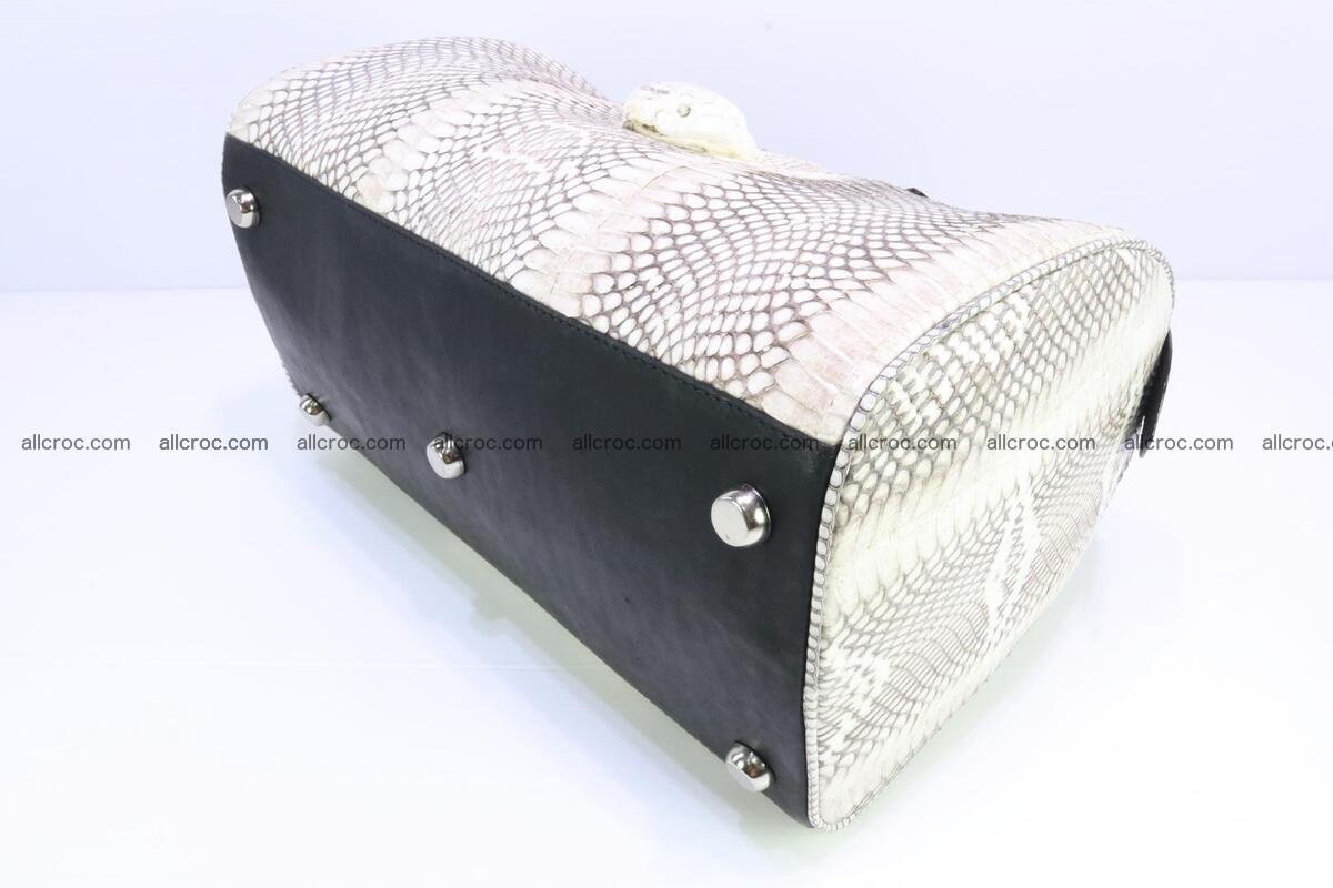 Handbag from cobra skin with head of cobra 170 Foto 9