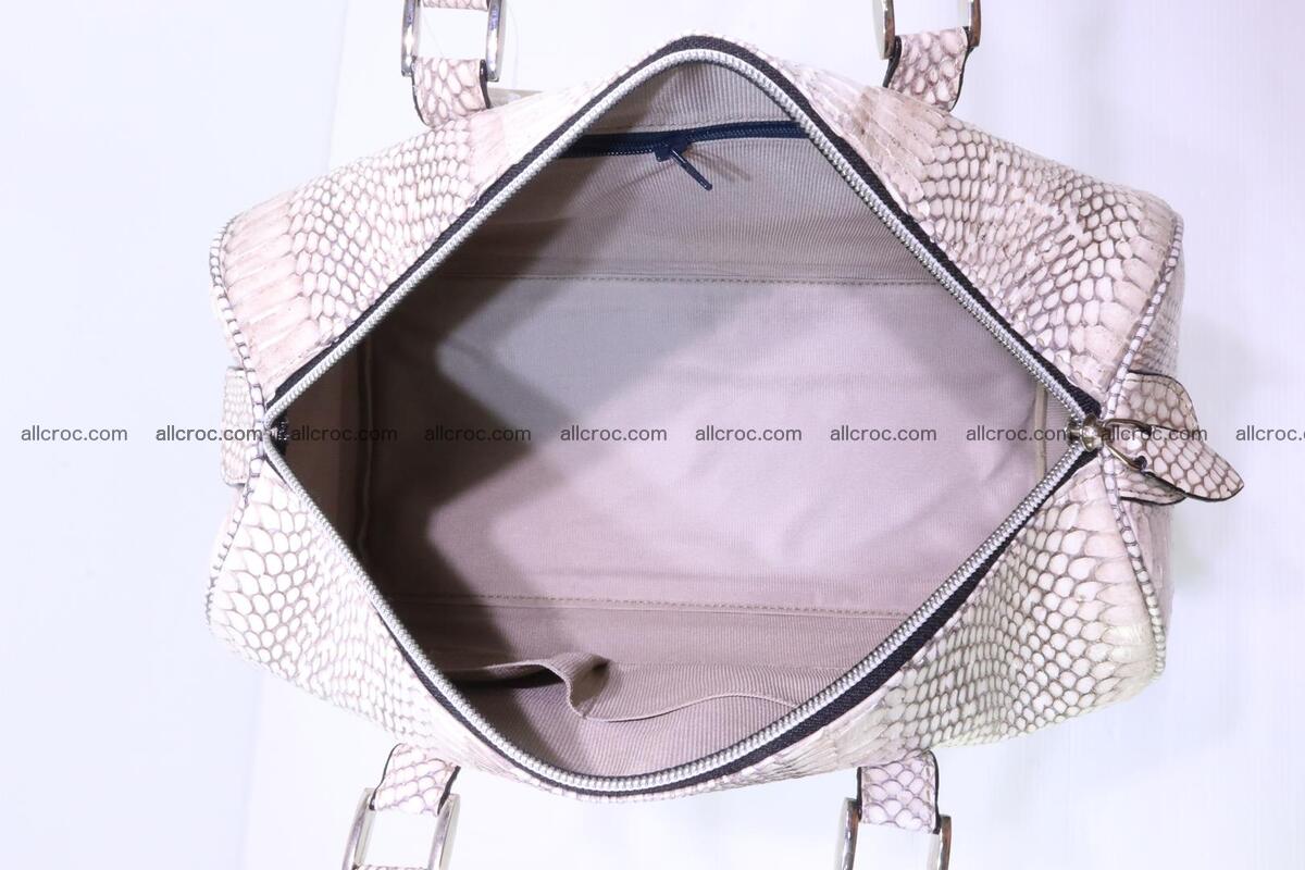 Handbag from cobra skin with head of cobra 172 Foto 11
