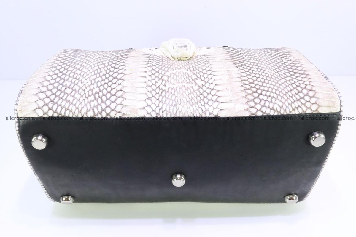 Handbag from cobra skin with head of cobra 170 Foto 12