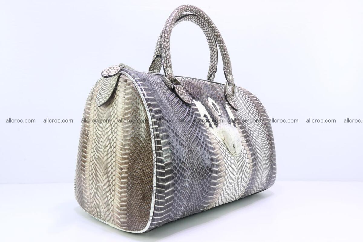 Handbag from cobra skin with head of cobra 171 Foto 6