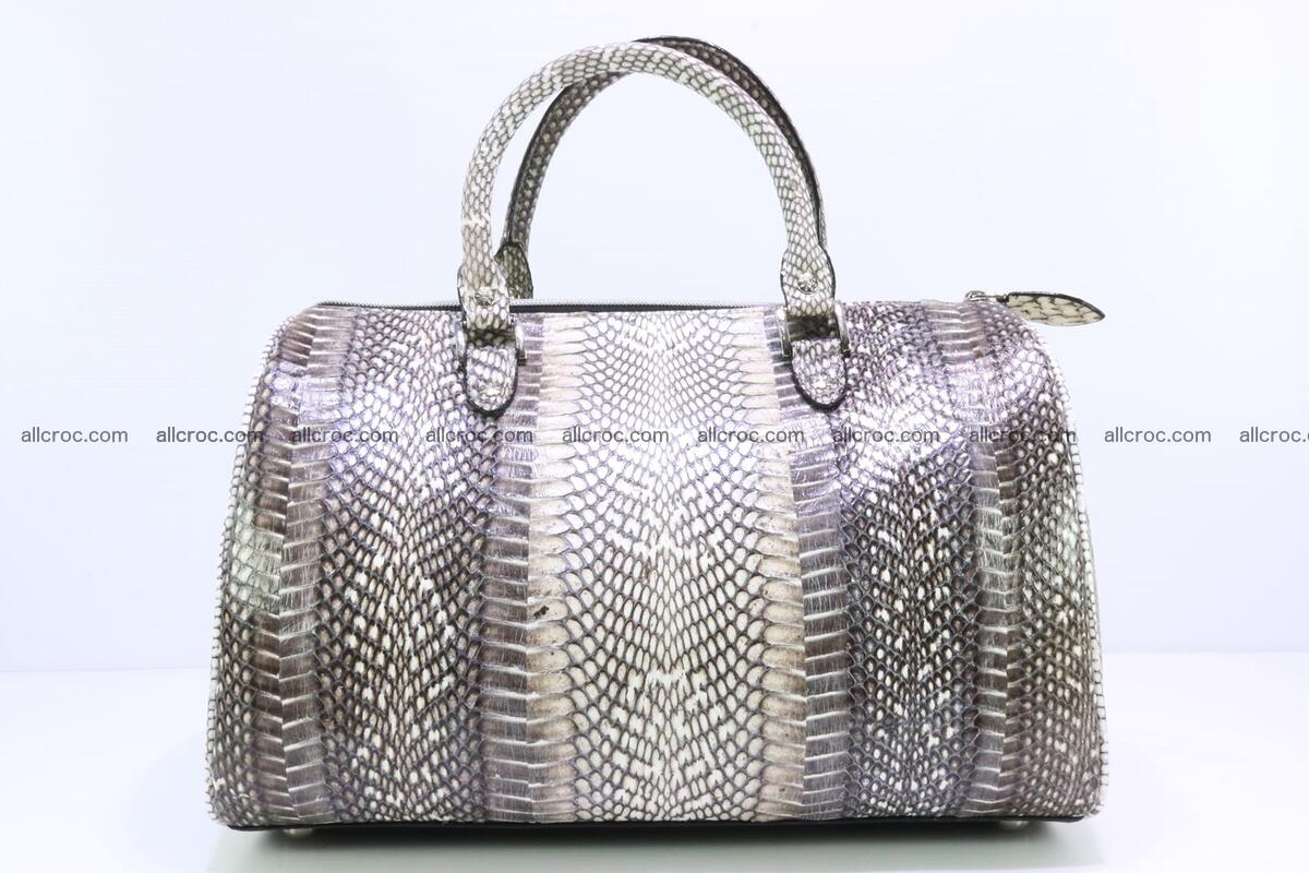 Handbag from cobra skin with head of cobra 171 Foto 5