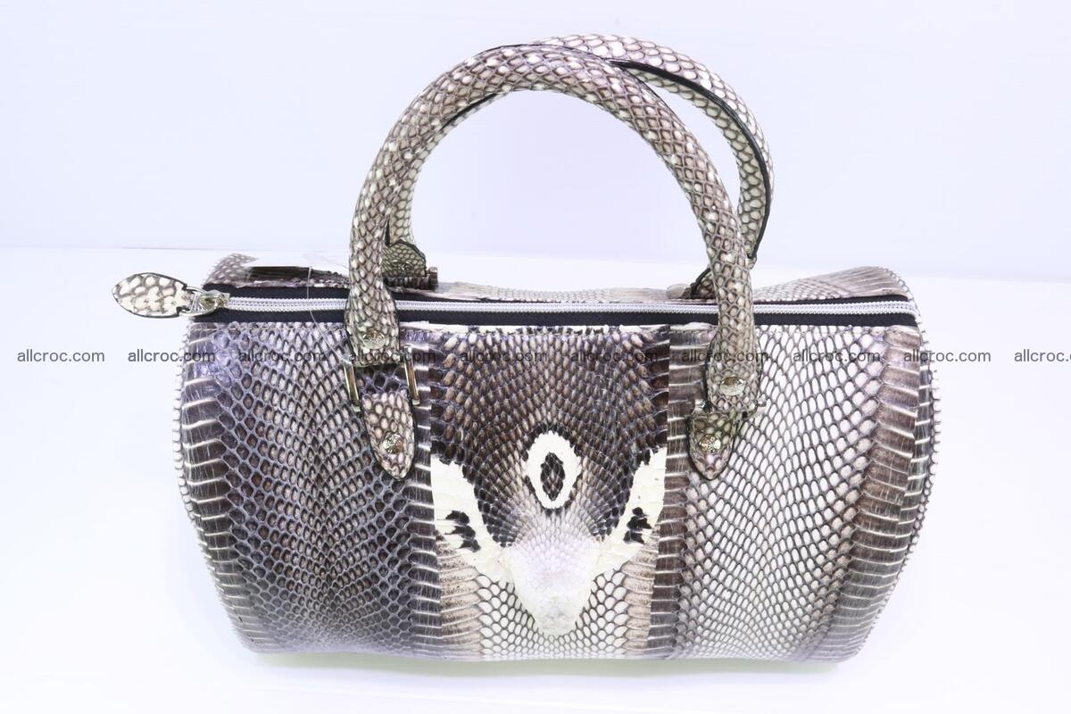 Handbag from cobra skin with head of cobra 171 Foto 2
