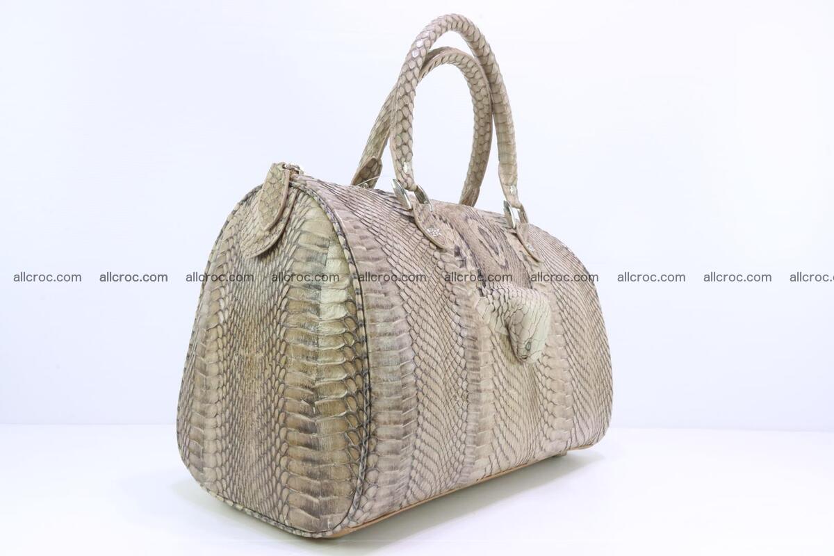 Handbag from cobra skin with head of cobra 172 Foto 3