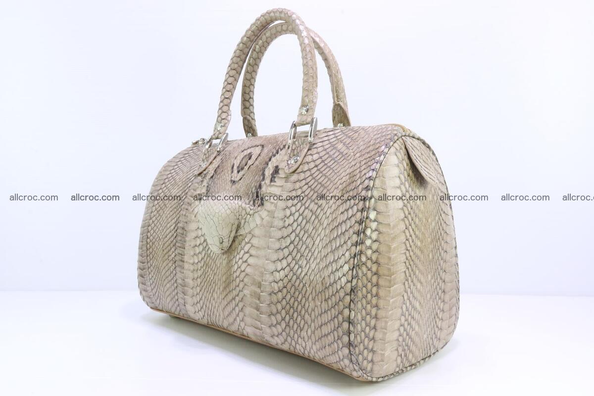 Handbag from cobra skin with head of cobra 172 Foto 2