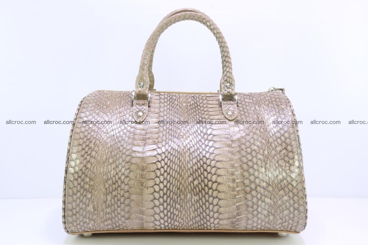 Handbag from cobra skin with head of cobra 172 Foto 4