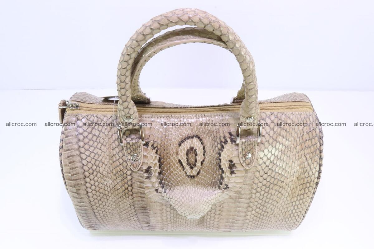 Handbag from cobra skin with head of cobra 172 Foto 1