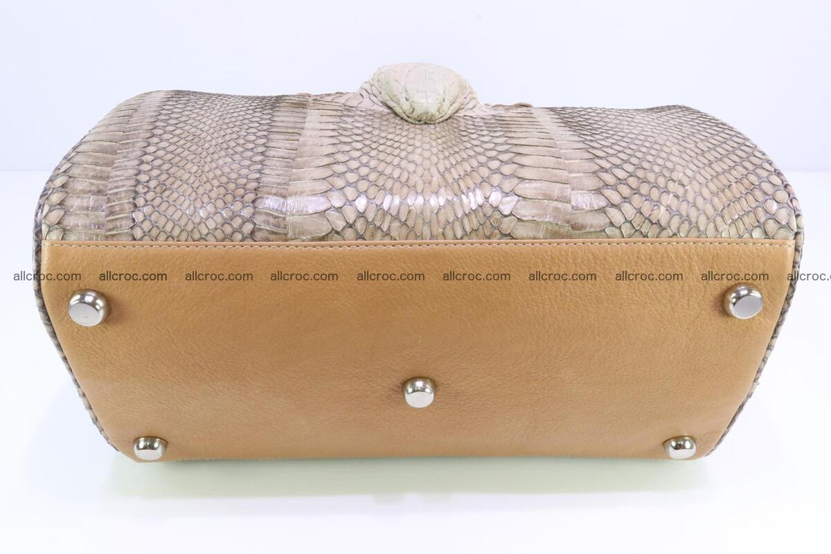Handbag from cobra skin with head of cobra 172 Foto 7