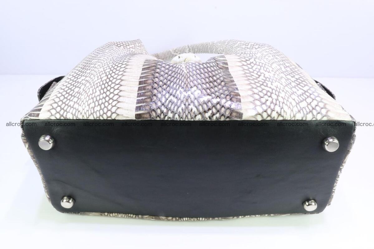 Handbag from cobra skin with head of cobra 173 Foto 6