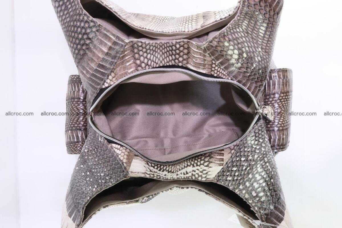 Handbag from cobra skin with head of cobra 173 Foto 10