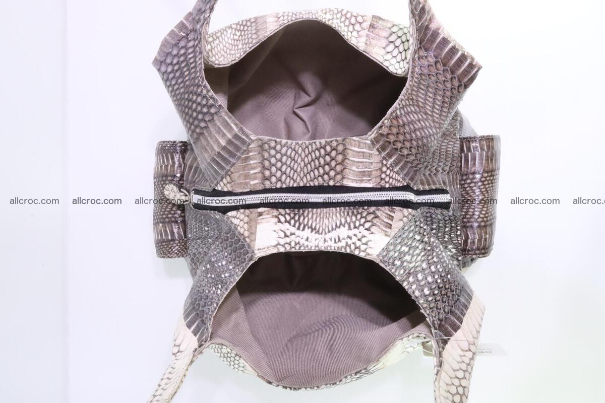 Handbag from cobra skin with head of cobra 173 Foto 11