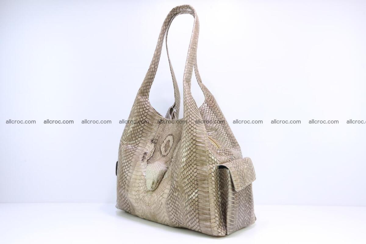 Handbag from cobra skin with head of cobra 174 Foto 2