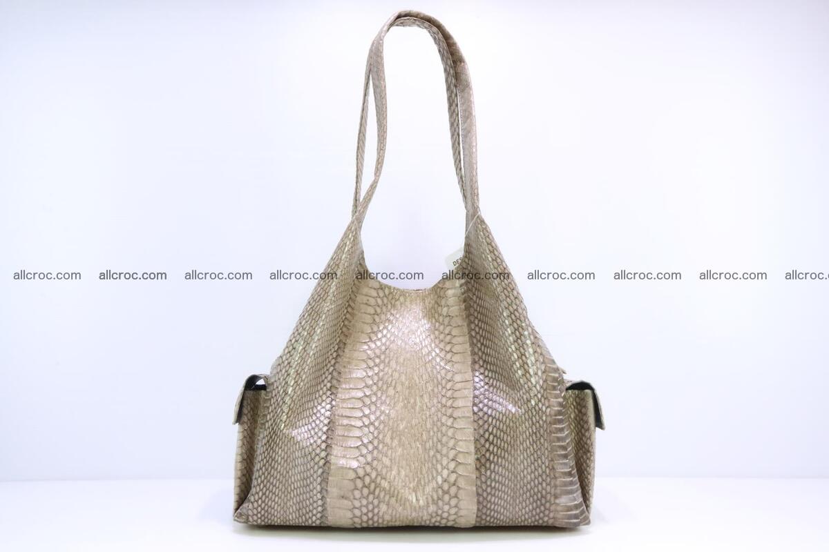 Handbag from cobra skin with head of cobra 174 Foto 3
