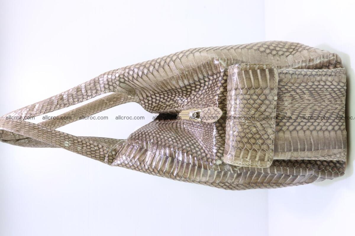 Handbag from cobra skin with head of cobra 174 Foto 5